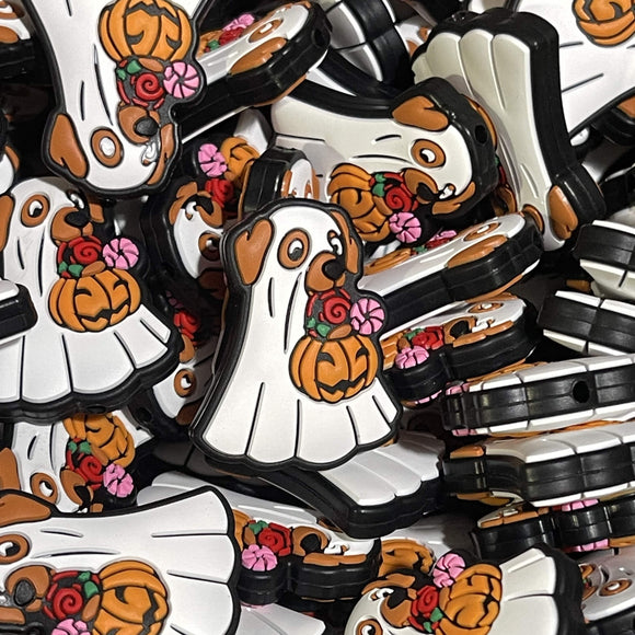 588 Jiti's Touch Exclusive: Dog Dressed as a Ghost 2ct