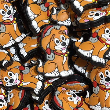 589 Jiti's Touch Exclusive: Dog Wearing Santa's Hat 2ct