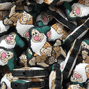 214 A Cartoon Gnome: Green Hat Gnome 2ct-3