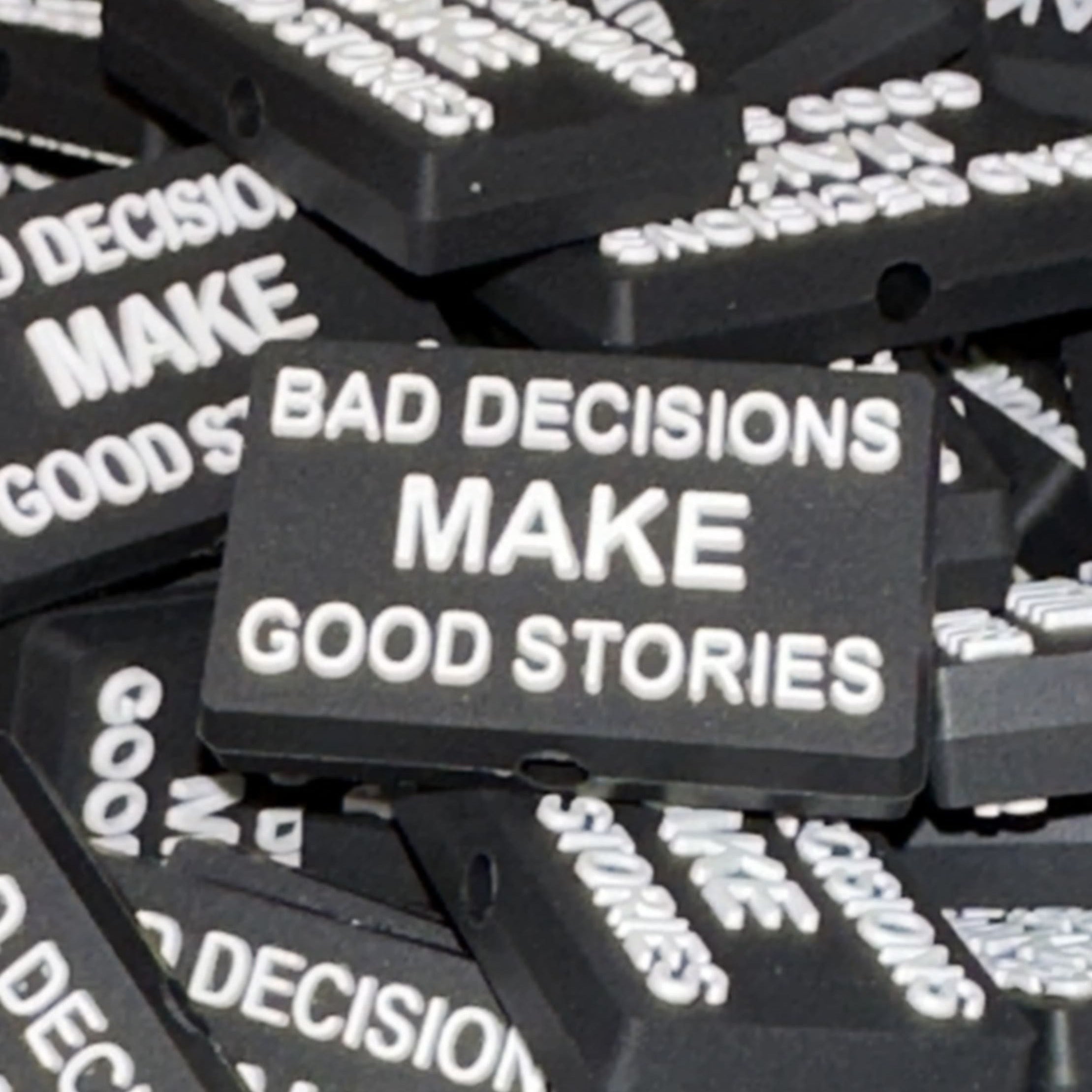 Bad Decisions Make Good Stories (PVC) 2ct