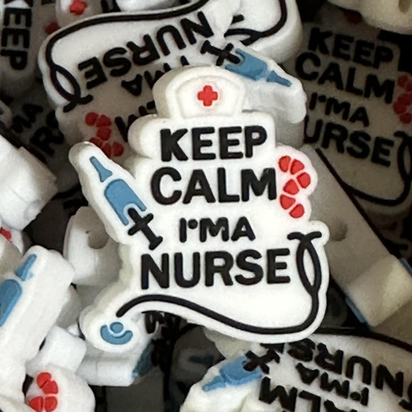 767 Keep Calm I'm a Nurse 2ct