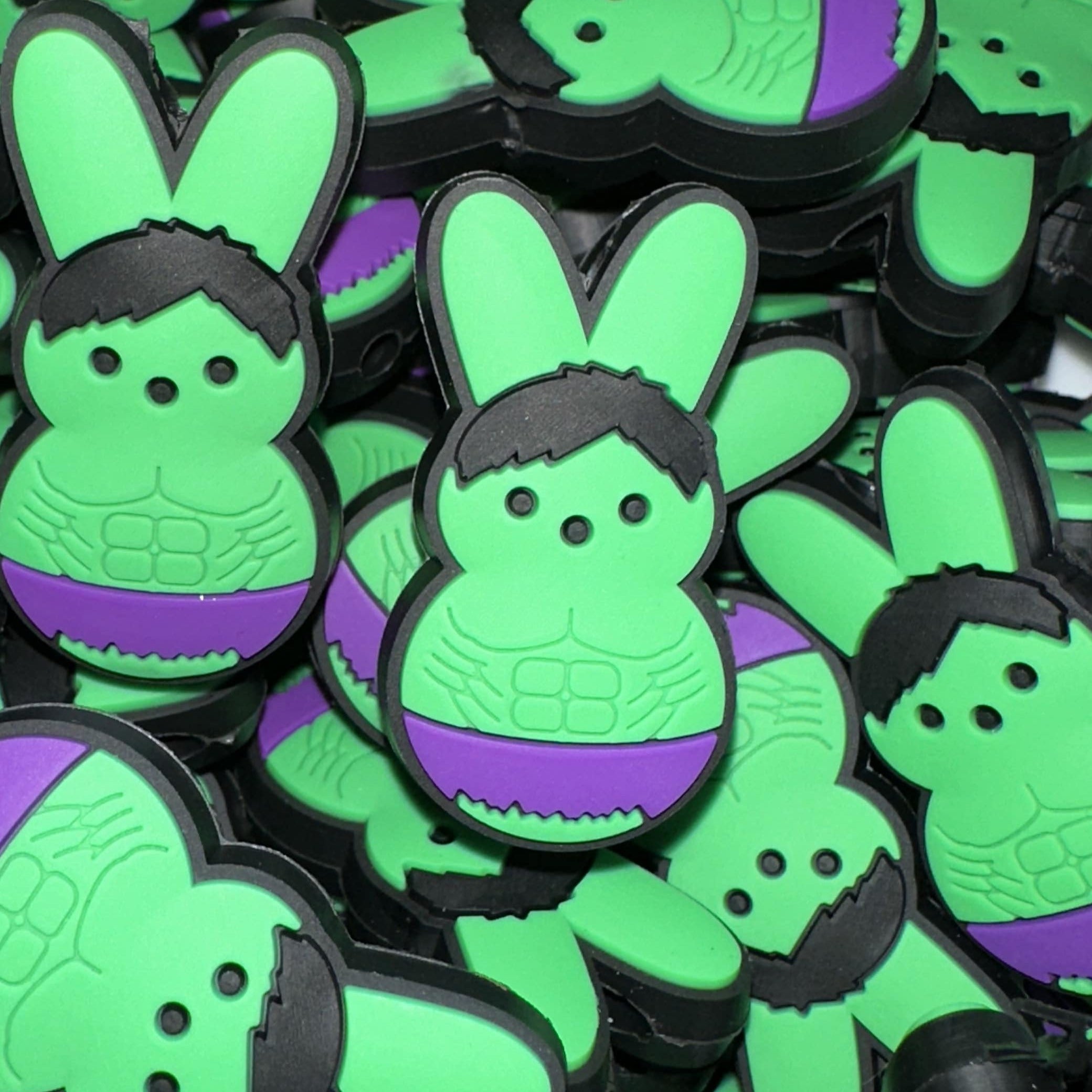 Buy green Bunny Heros (PVC) 2ct