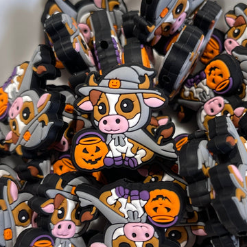 434 Halloween Cow 2ct