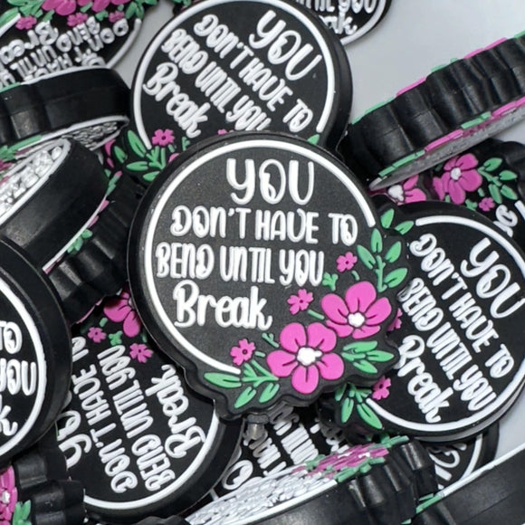 1095 You Don't Have to Bend Until You Break 2ct