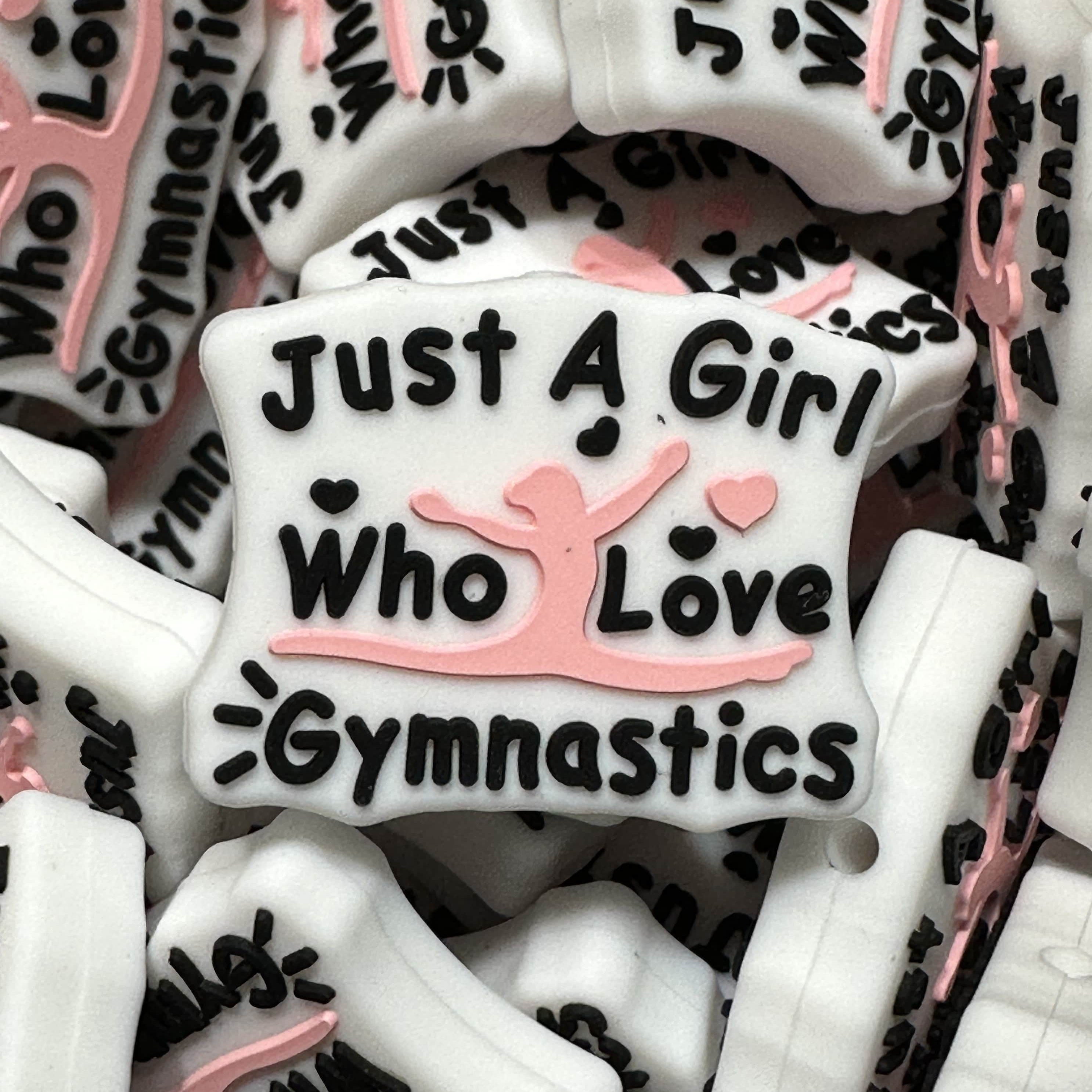 Just a Girl Who Loves Gymnastics 2ct