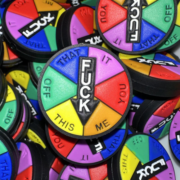 355 F*ck Everything Pinwheel 2ct