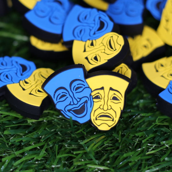 583 Jiti's Touch Exclusive: Comedy & Tragedy Theater Mask 2ct