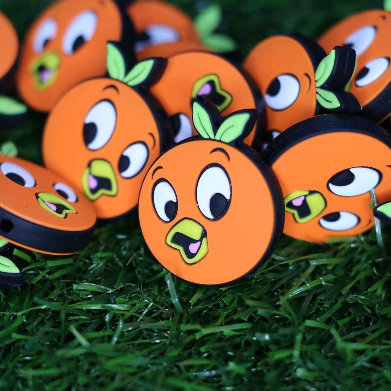 Orange Bird 2ct