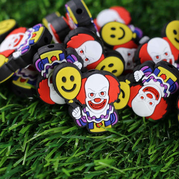 245 Clown with Balloon (PVC) 2ct