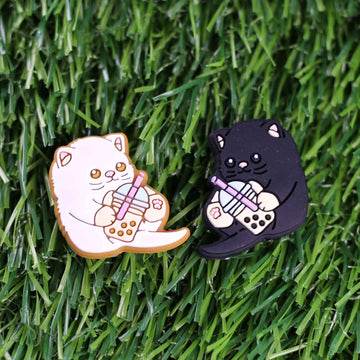 570 Jiti's Touch Exclusive: Cat Drinking Boba 2ct