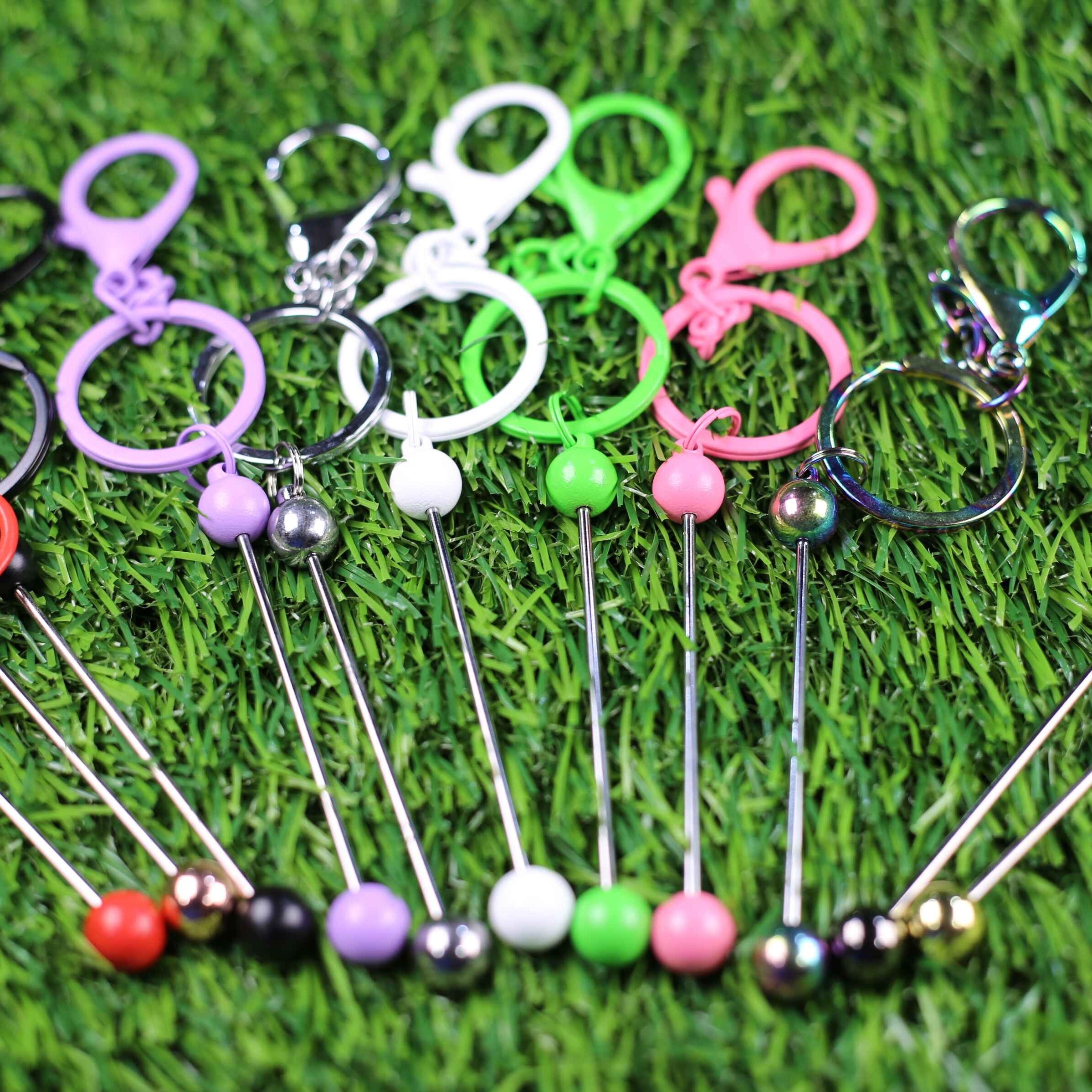 Beadable Keychain