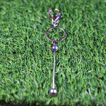 Buy rainbow Beadable Keychain