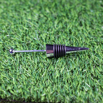 Buy black Beadable Wine Stopper