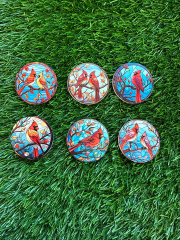 6171 Cardinal Acrylic Flatback Random Choice