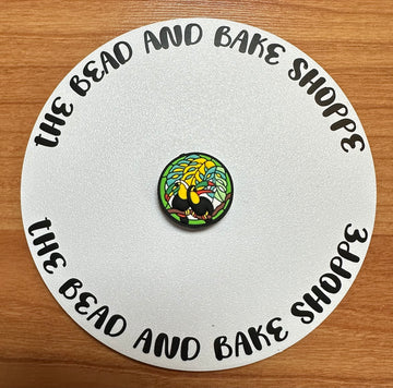 1011 Toucan Stainglass Focal Bead - 0