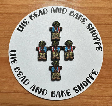 1126 Army Boots And Flag