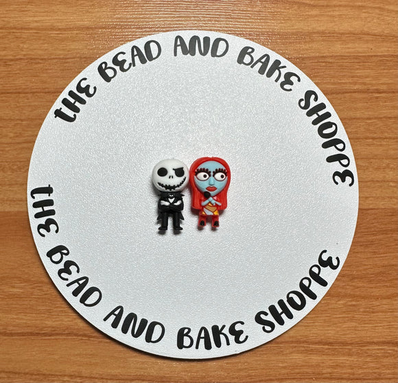 113 3D Skeleton Man/Rainbow Girl