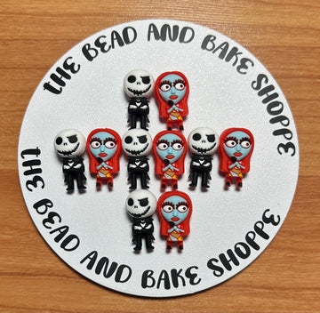 113 3D Skeleton Man/Rainbow Girl