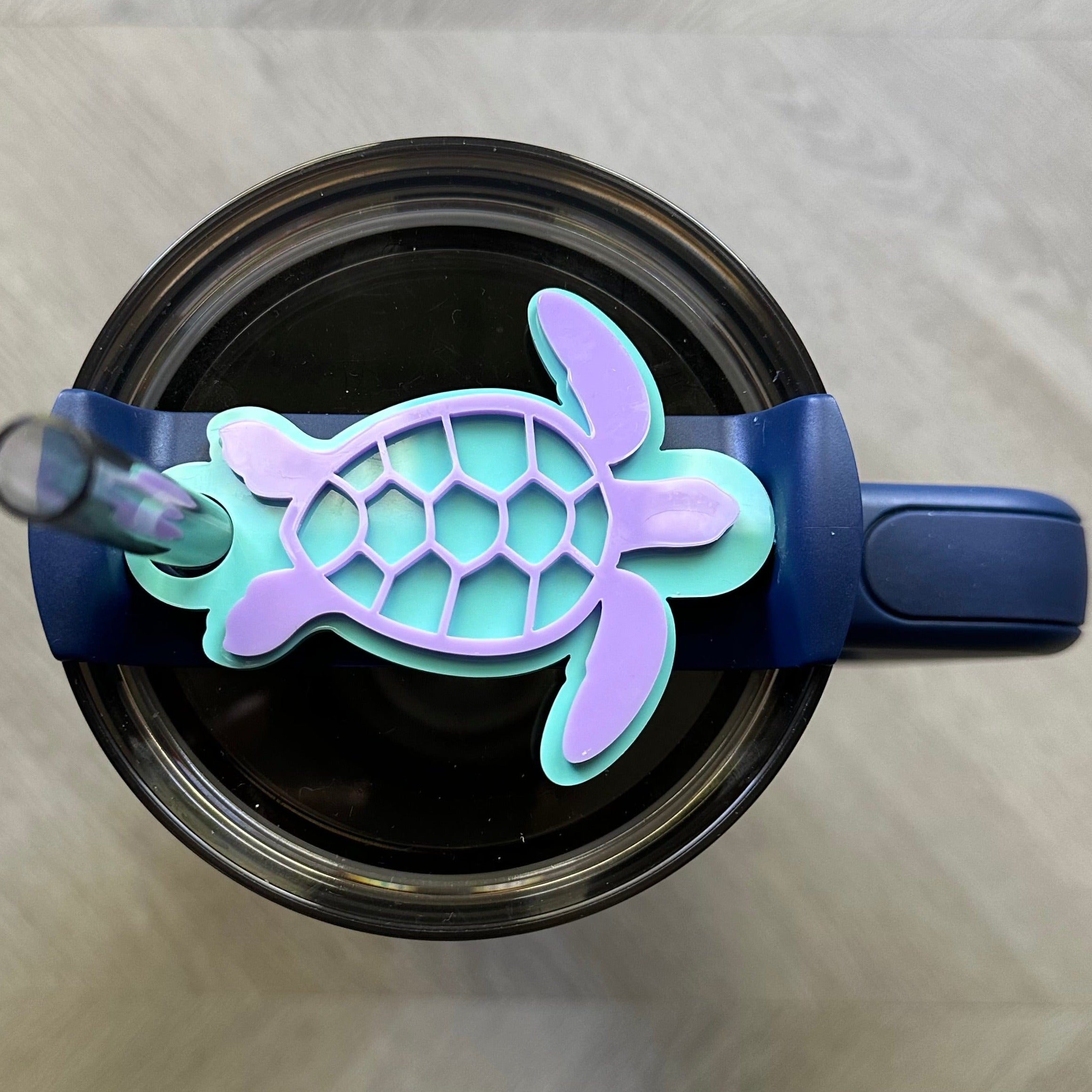 Buy sea-green Sea Turtle Cup Topper