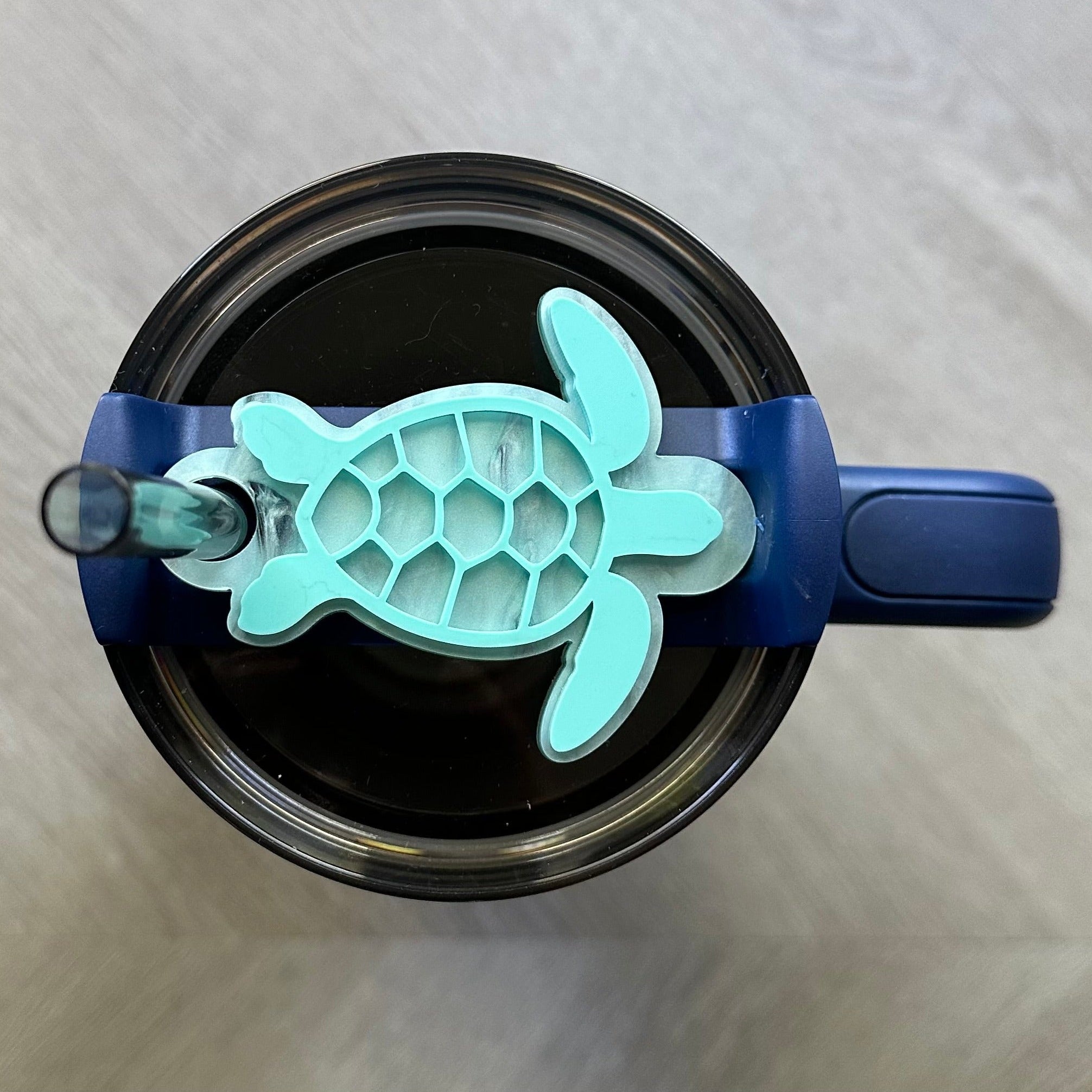 Sea Turtle Cup Topper