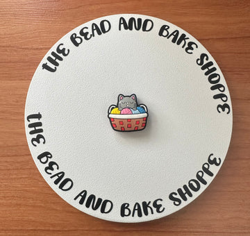 218 Cat in Yarn  Basket - 0