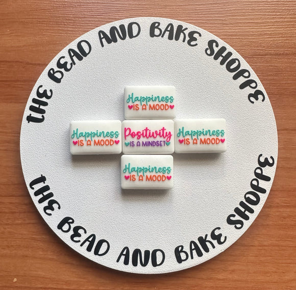 317 Happiness is a Mood Double Sided 2ct