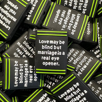 748 Love May be blind, But Marriage is a Real Eye Opener, 2ct