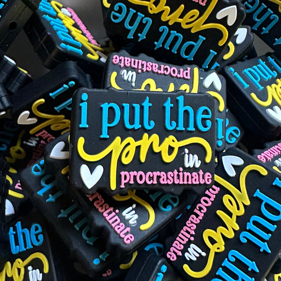 500 I Put the Pro in Procrastinate 2ct