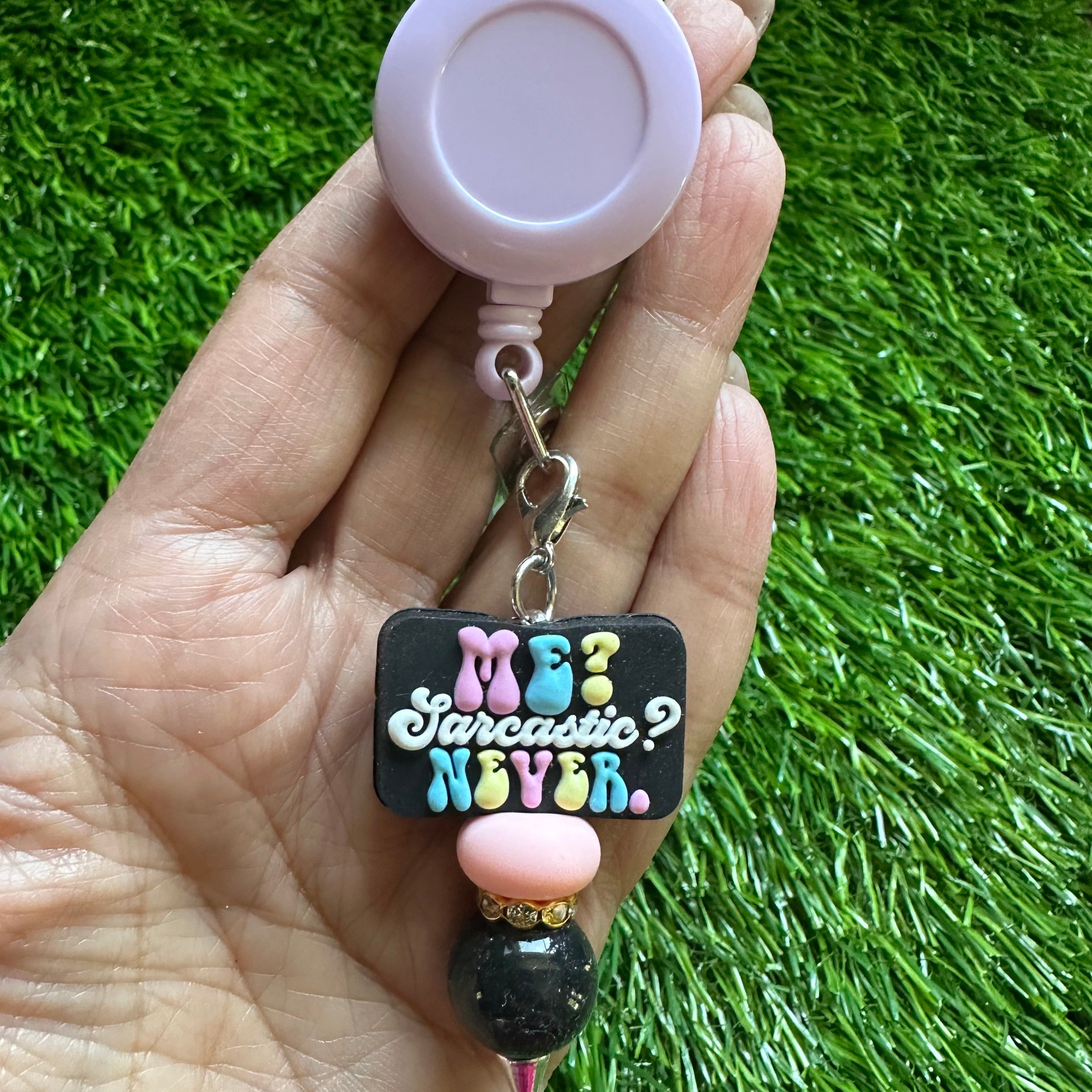 Beadable Keychain Bar