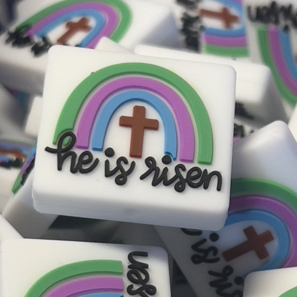 426 He is Risen (White) 2ct