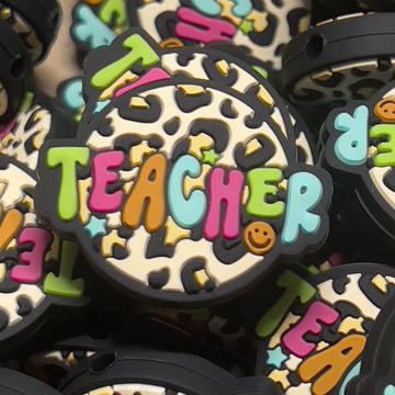 1029 Teacher Cheetah Pattern 2ct