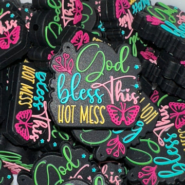 1141 God Bless This Hot Mess 2ct