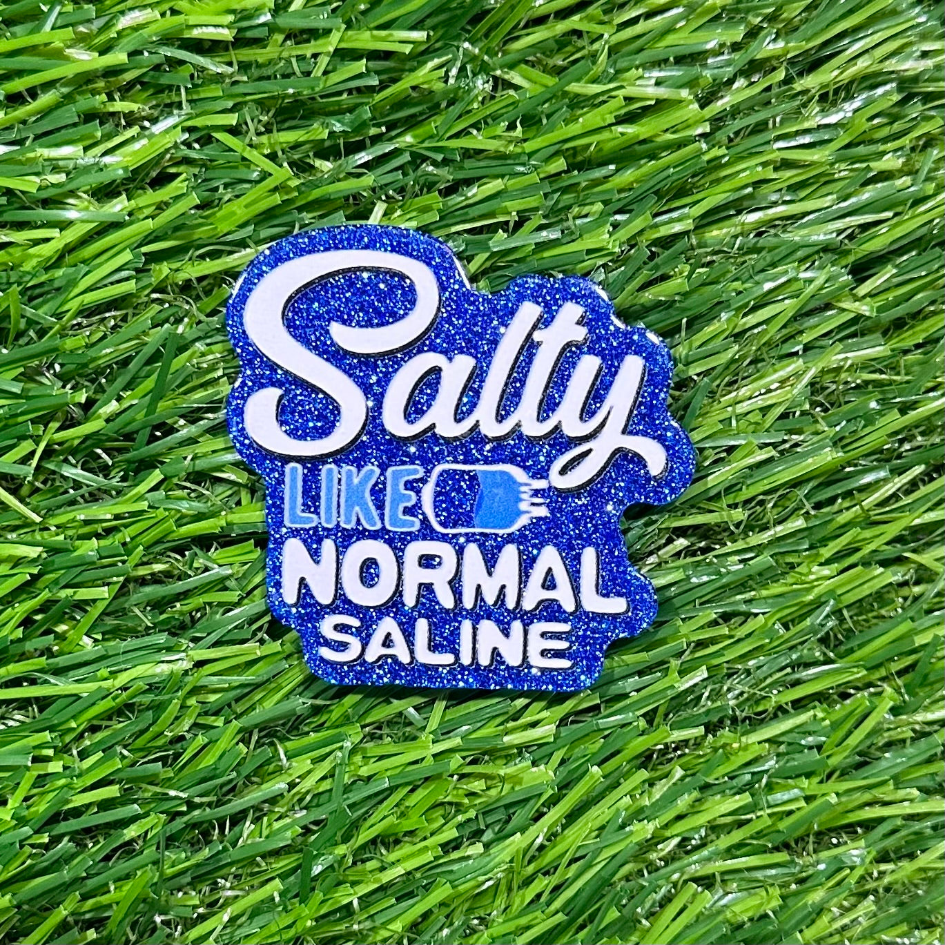 Buy salty-like-normal-saline Flat Back Acrylics