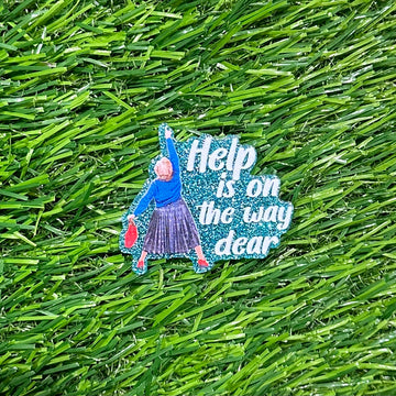 Buy 6048-help-is-on-the-way-dear Flat Back Acrylics