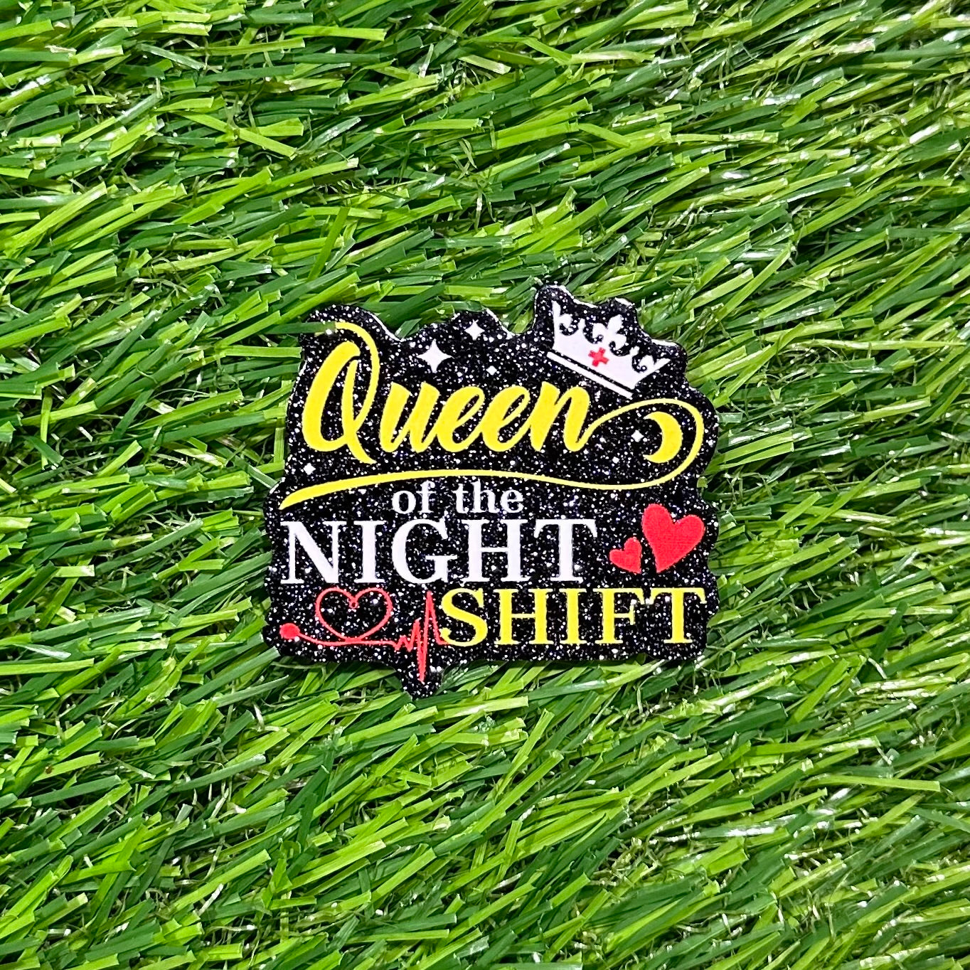 Buy queen-of-the-night-shift Flat Back Acrylics