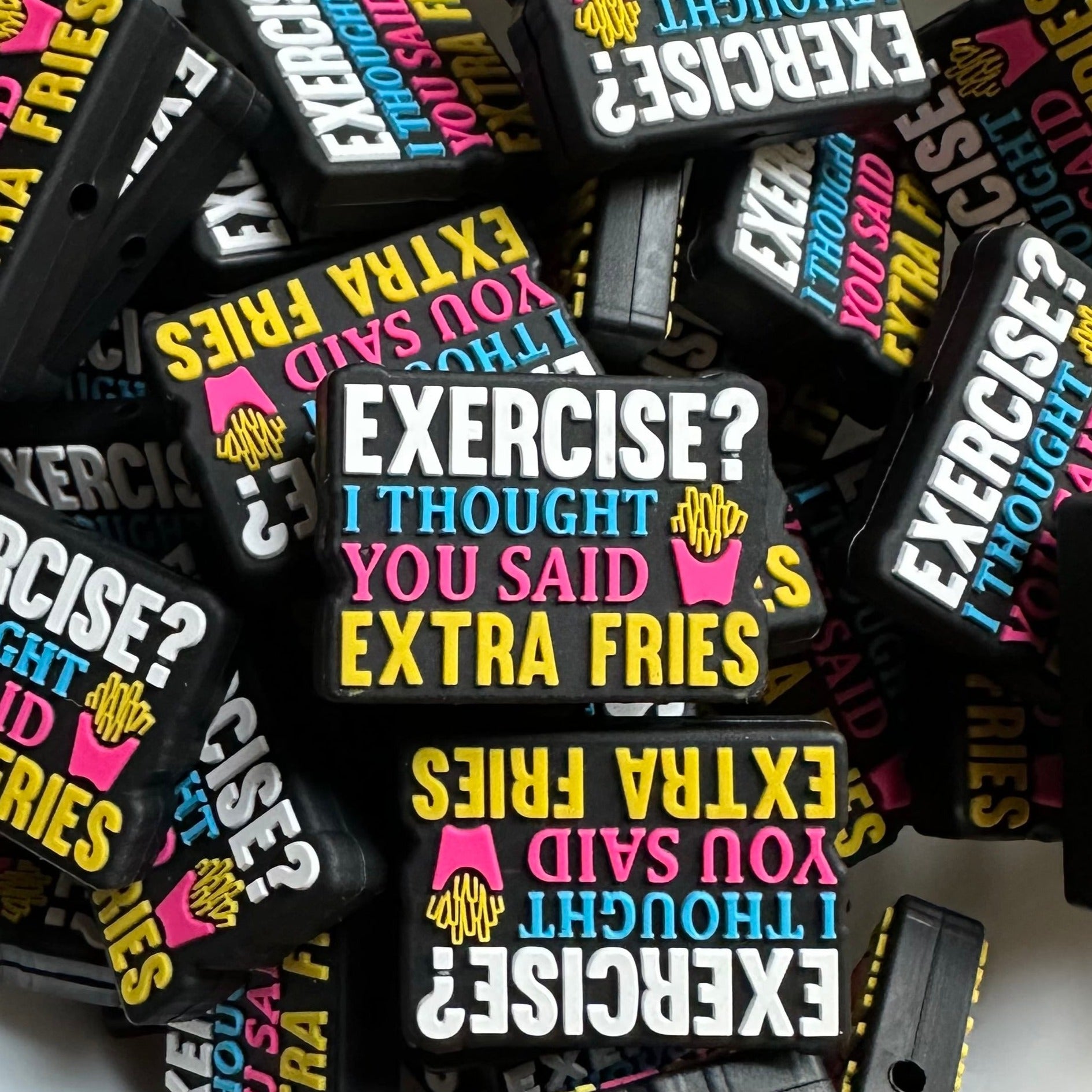 Exercise? I Though You Said Extra Fries 2ct