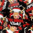 438 Highland Christmas Cow You Serious  Clark 2ct-3