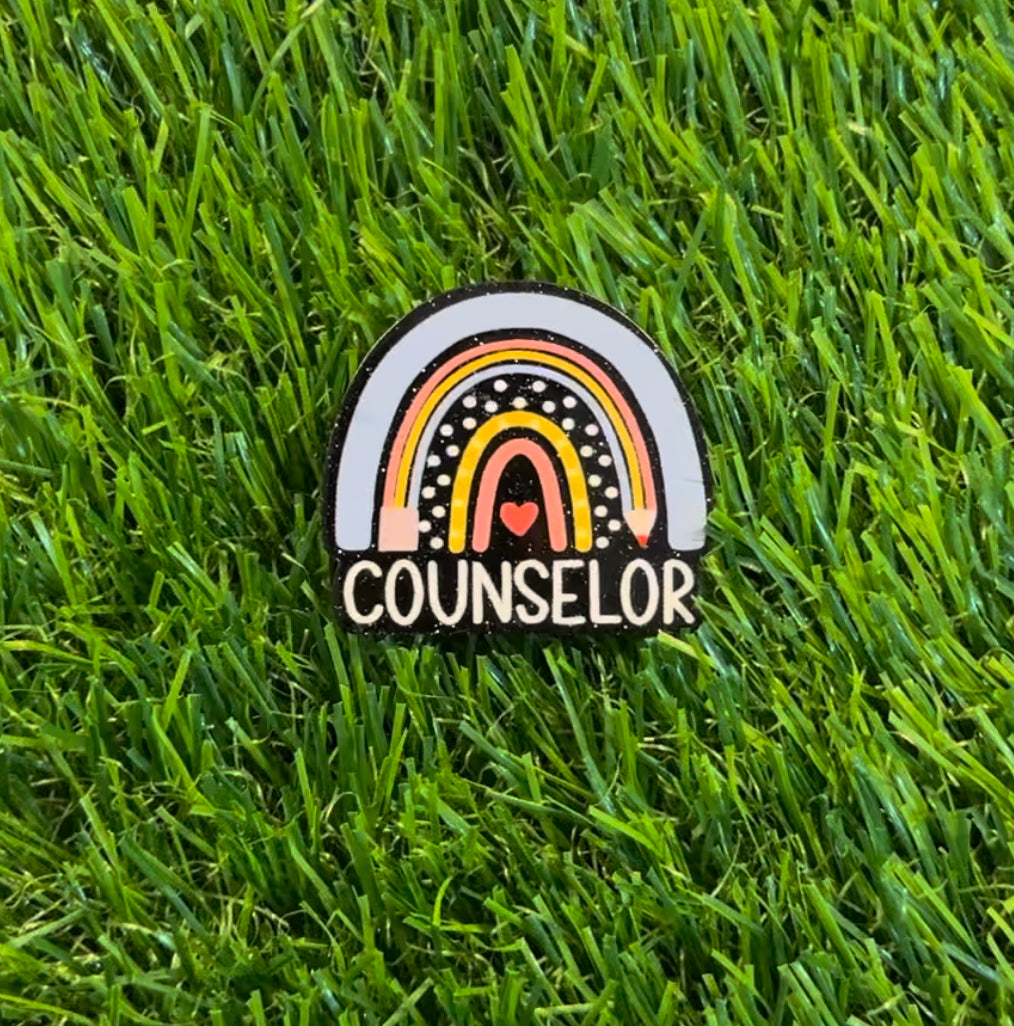 Buy counselor Printed Flat Back Acrylics Listing 2