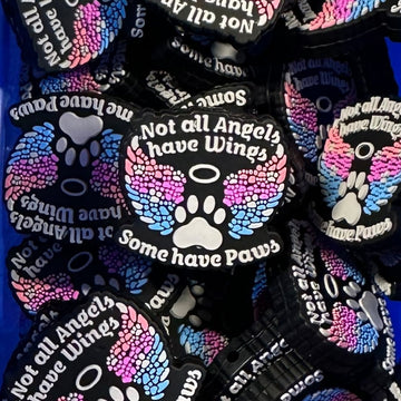 855 Not All Angels Have Wings, Some Have Paws 2ct