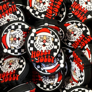 443 Holly Jolly Santa 2ct