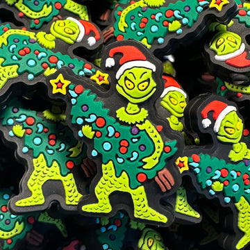 Mr. Mean Guy With Christmas Tree 2ct