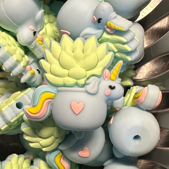 127 3D Unicorn Plant Pot 2ct