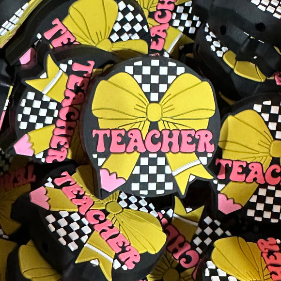 1031 Yellow Bow Teacher 2ct