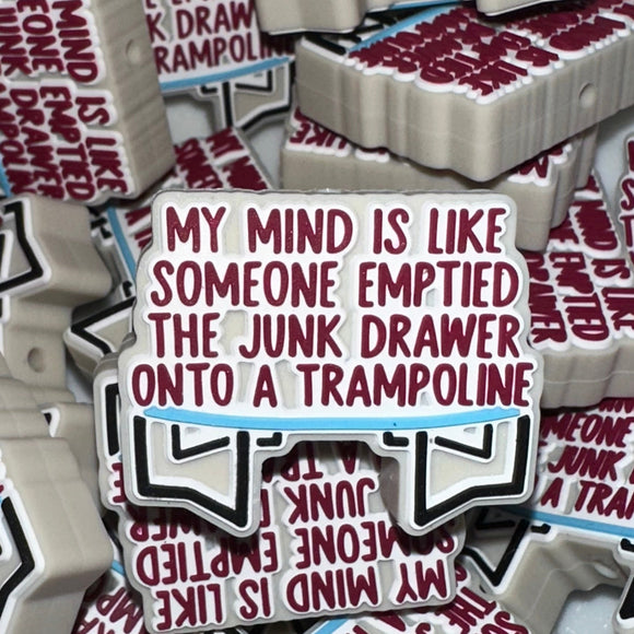 837 My Mind is Like Someone Emptied the Junk Drawer 2ct