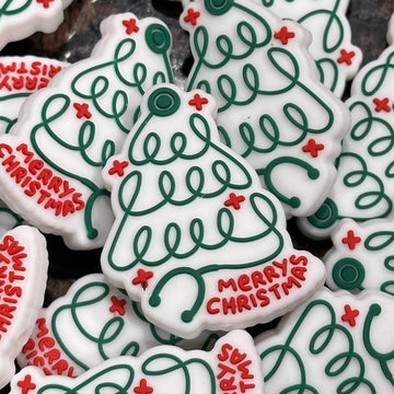 1014 Stethoscope Christmas Tree 2ct