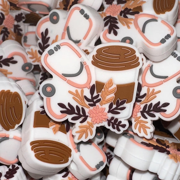 1013 Stethoscope and Coffee 2ct